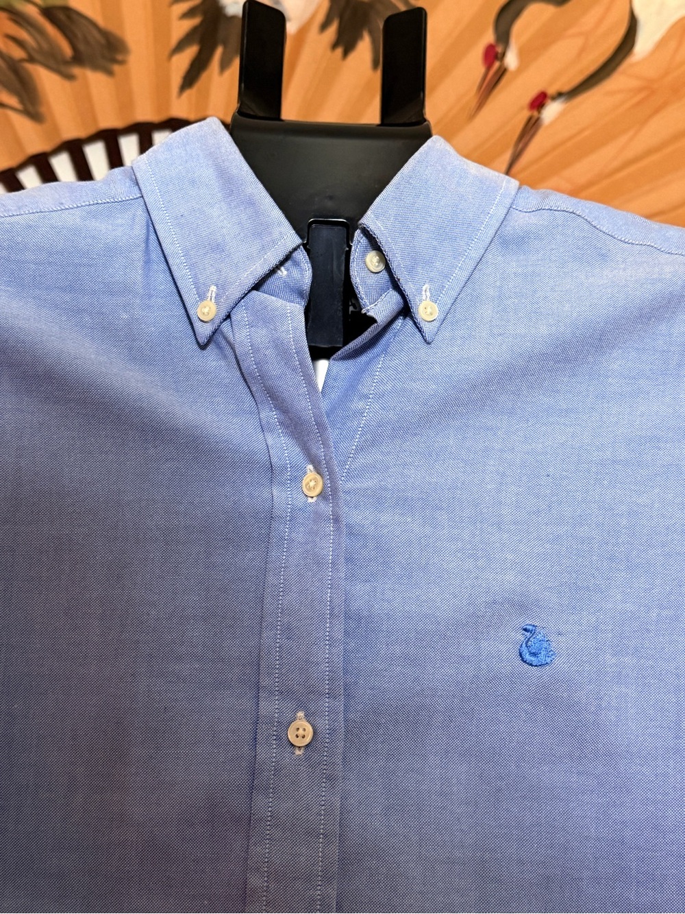 Vintage Gloria Vanderbilt Blue Oxford Button Down Shirt